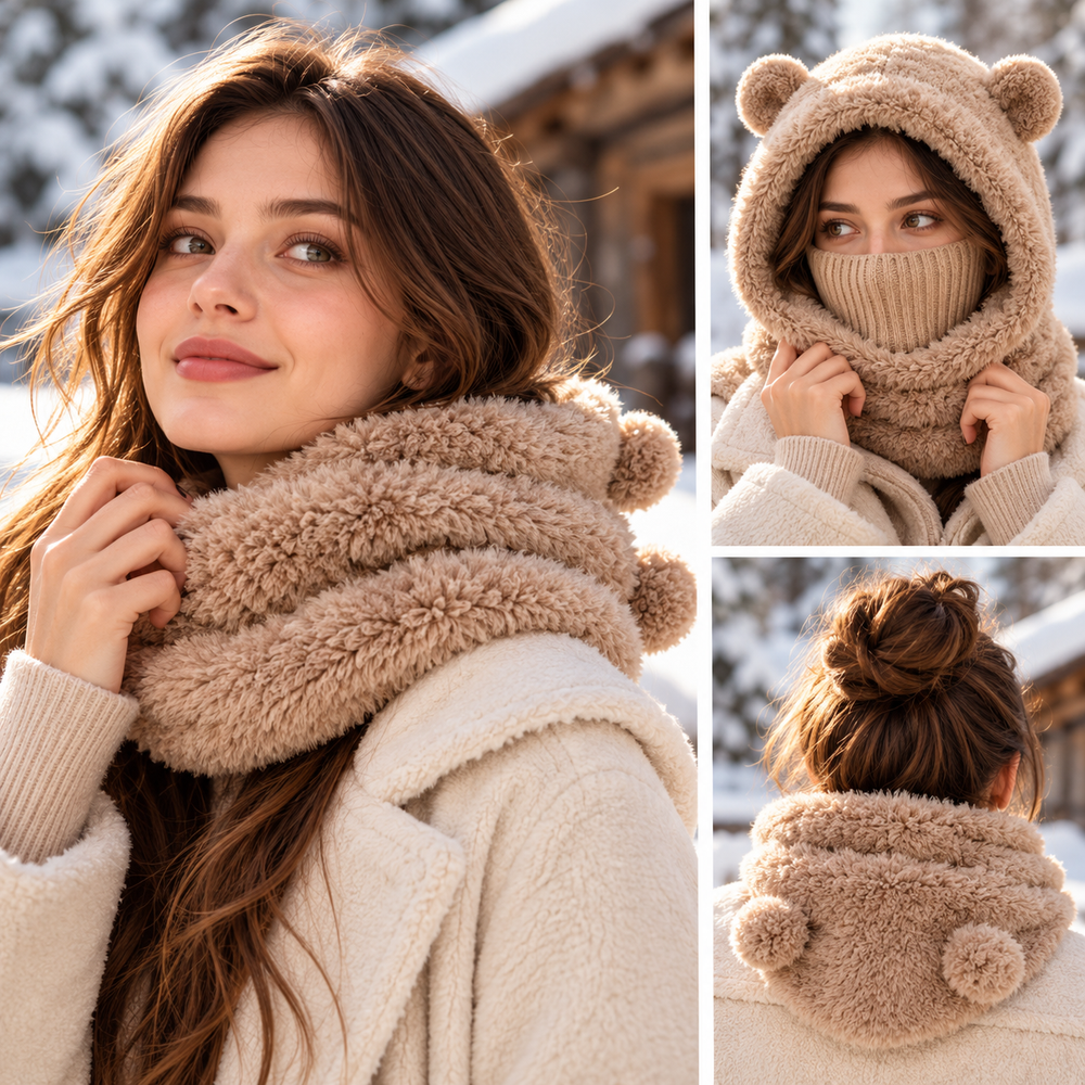 🧣 Feature 3: Three Ways to Wear, Endless Cozy Looks