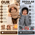 MELYCA™ Bear Ear Balaclava
