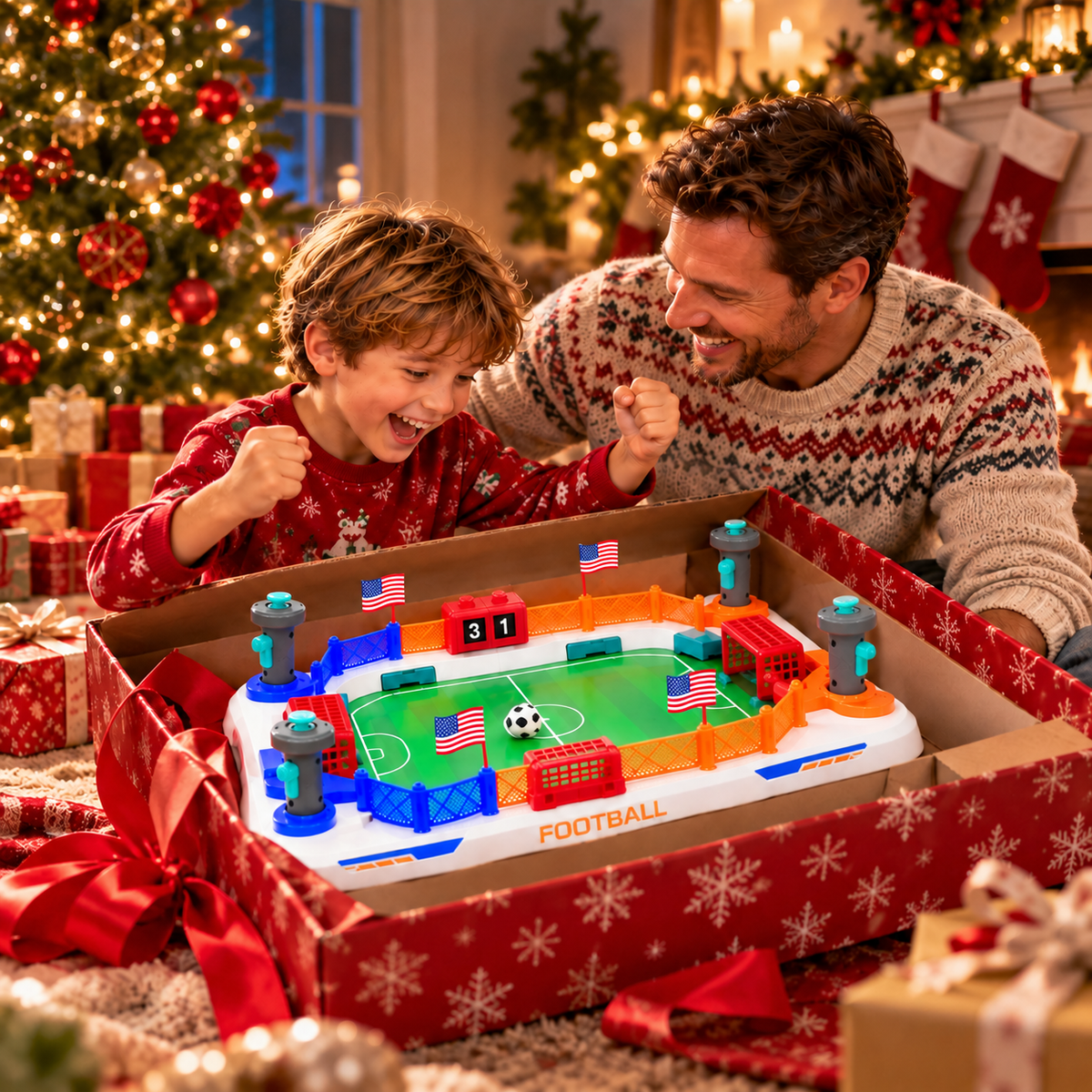 Tabletop Soccer Game